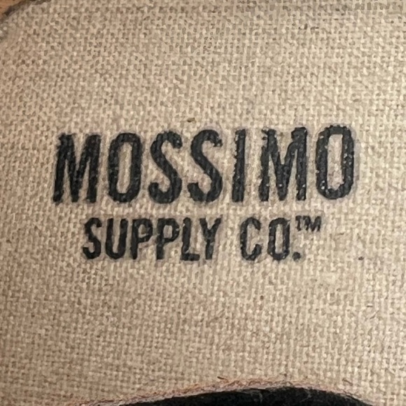 Mossimo Supply Co Black Suede Espadrille Closed Toe Shoes Size 7 Women’s - Picture 2 of 10